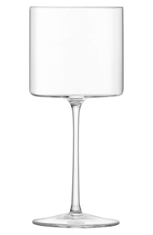 Lsa Otis Set Of 2 Red Wine Glasses In Transparent