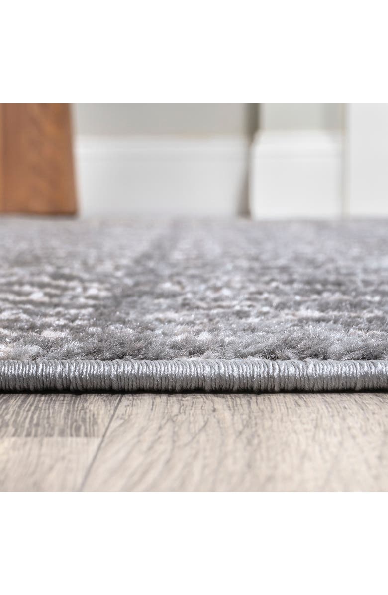 JONATHAN Y Arta Moroccan Vintage Geometric Area Rug, Alternate, color, Gray/Cream