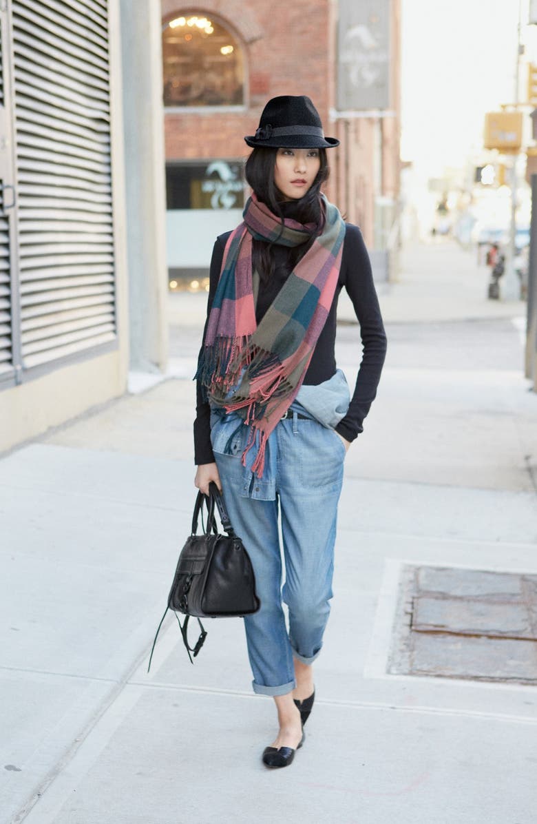 Nordstrom Wool Felt Trilby Hat, Alternate, color, 