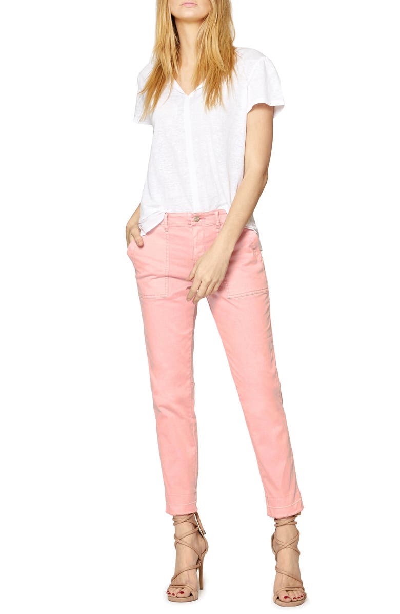 Sanctuary Peace Release Hem Cargo Pants, Alternate, color, 