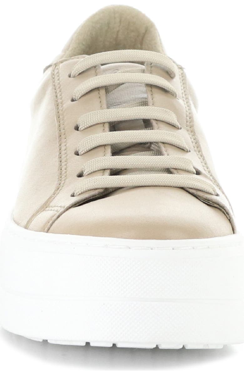 Bos. & Co. Maya Lace-Up Platform Sneaker, Alternate, color, Almondine