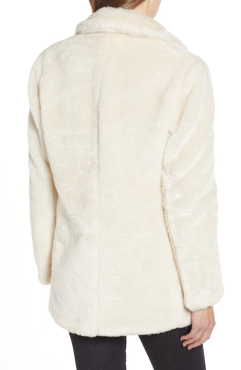 J.Crew Yuna Teddy Faux Fur Jacket, Alternate, color, 