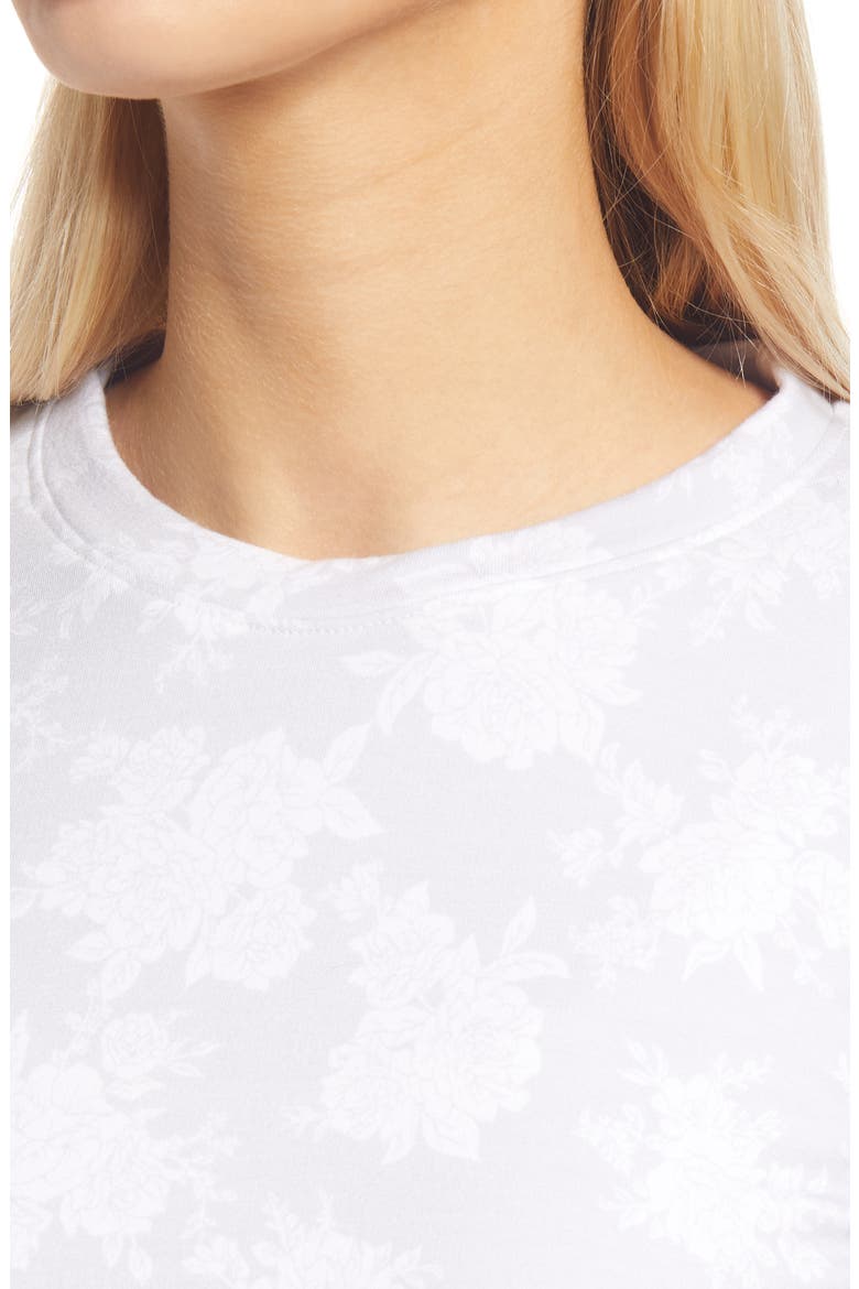 Puff Sleeve Sweatshirt, Alternate, color, DARCY FLORAL