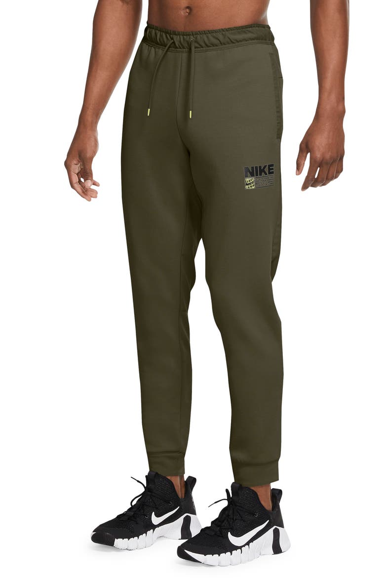 Dri-FIT Tapered Pocket Training Pants, Main, color, ROUGH GREEN/ ROUGH GREEN