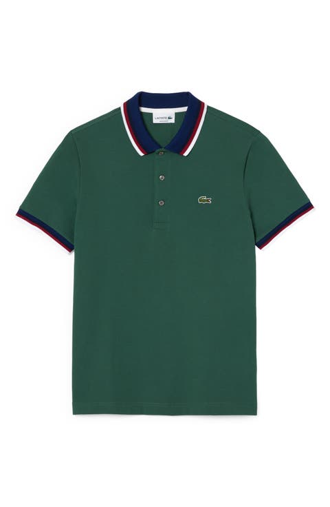 Regular Fit Stretch Piqué Polo