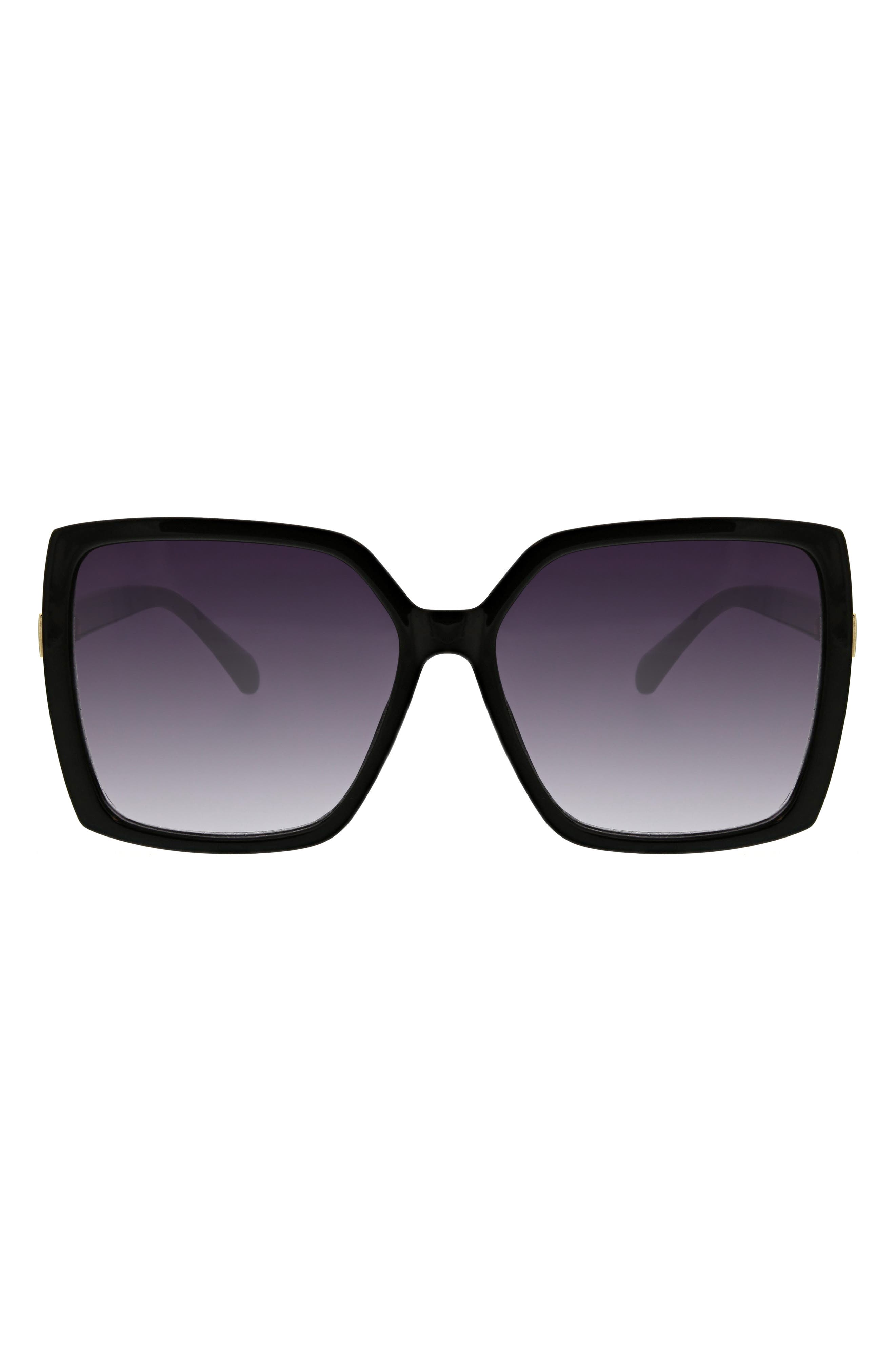 60mm Glam Square Sunglasses