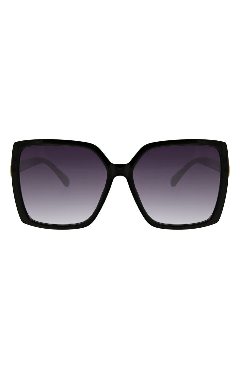 BCBG 52mm Gradient Square Sunglasses, Main, color, 