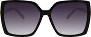 BCBGeneration 60mm Glam Square Sunglasses