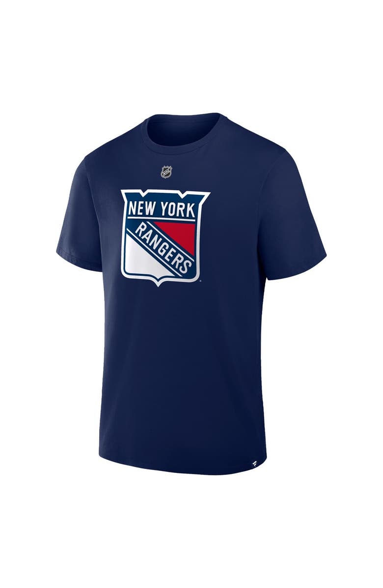 FANATICS Men
s Fanatics Mika Zibanejad Navy New York Rangers Authentic Stack Name 
Number T-Shirt, Alternate, color, Navy