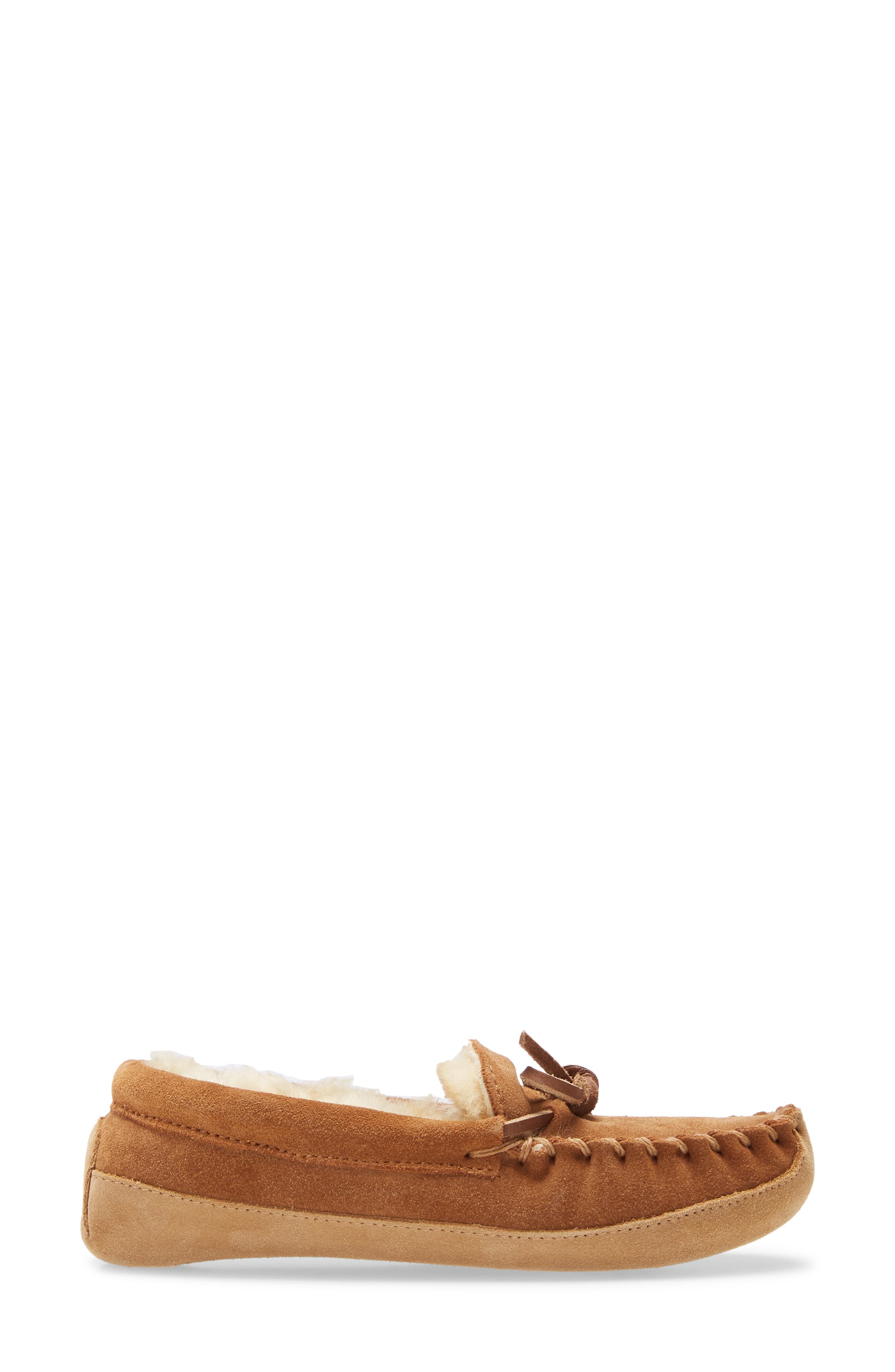 L.L.Bean Kids' Wicked Good Genuine Shearling Slipper, Alternate, color, 