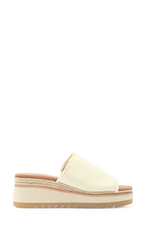 TOMS TOMS GAMULE PLATFORM WEDGE SANDAL 