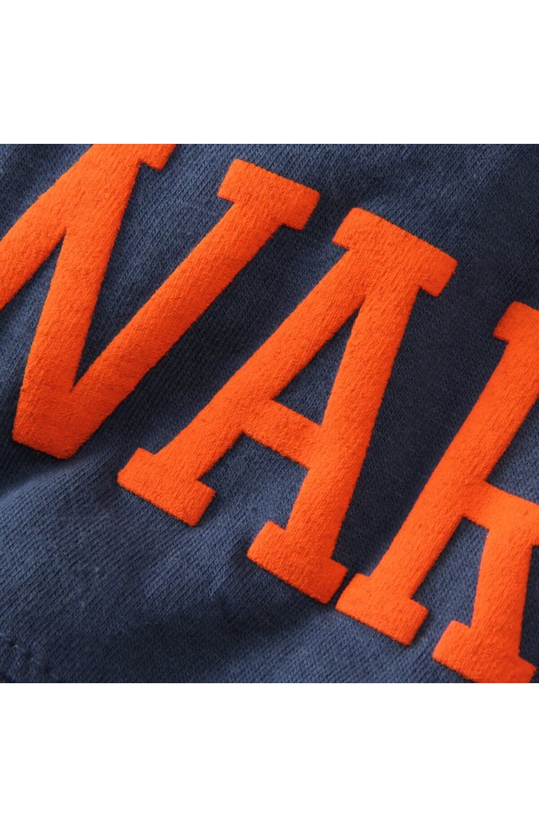 PRESSBOX Women's Pressbox Navy Auburn Tigers The Big Shirt Oversized Long Sleeve T-Shirt, Alternate, color, 