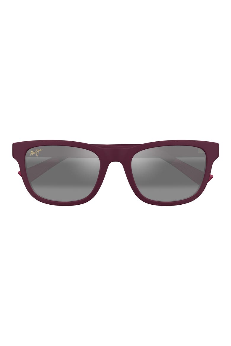 Kapii 54mm Gradient PolarizedPlus2® Square Sunglasses, Main, color, PURPLE/NEUTRAL GREY