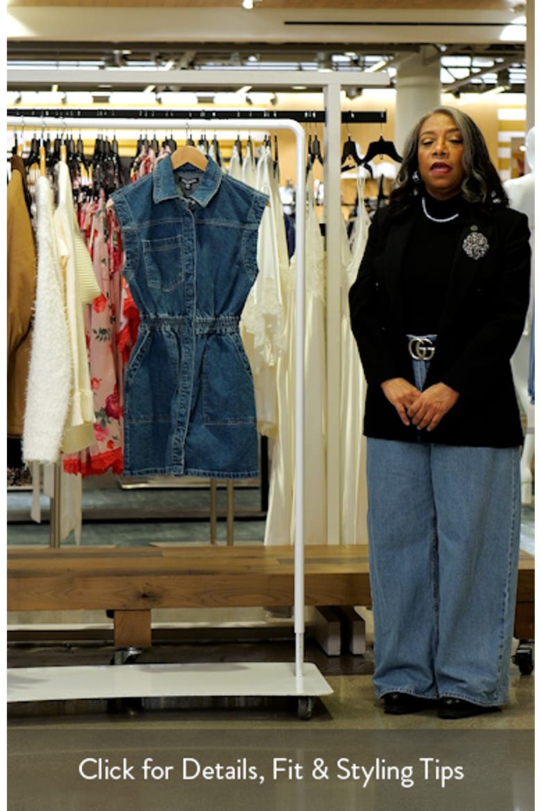 Robbie Denim Minidress video