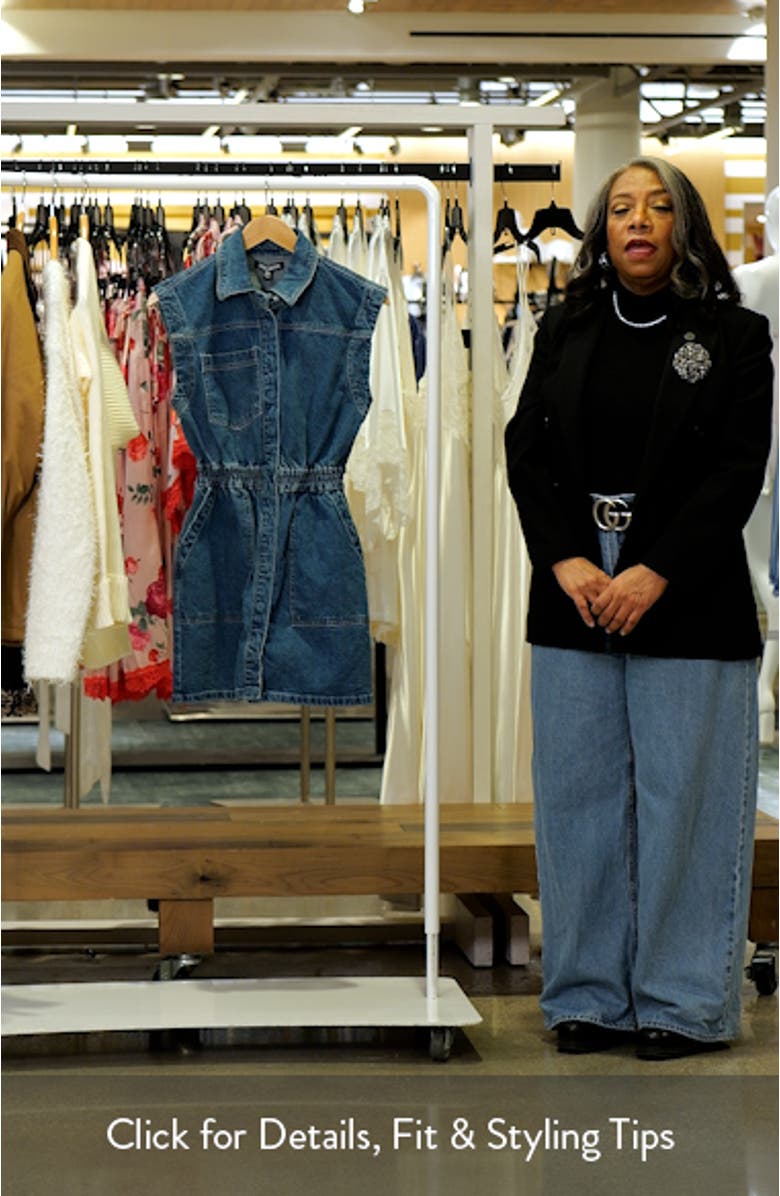 Robbie Denim Minidress, sales video thumbnail