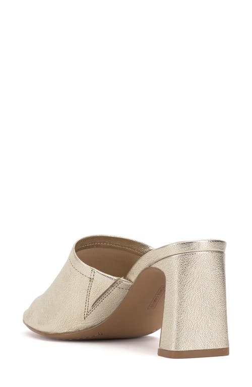 Vince Camuto Alyysa Slide Sandal In Light Gold