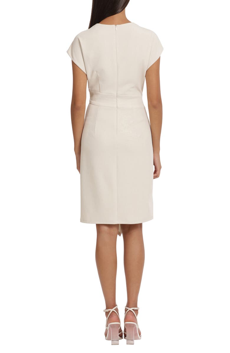DONNA MORGAN FOR MAGGY Side Gathered Sheath Dress, Alternate, color, 
