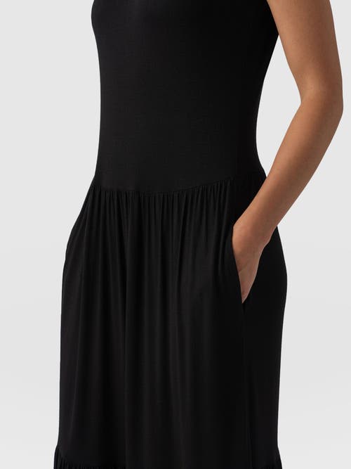 Saint And Sofia Saint + Sofia Greenwich Dress In Black
