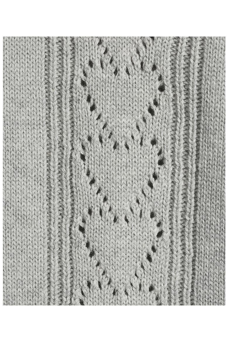Drifter Jacquard Raglan Crew Neck Sweater, Alternate, color, Gray Heather