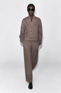 COS Boiled Wool-blend Barrel-leg Pants