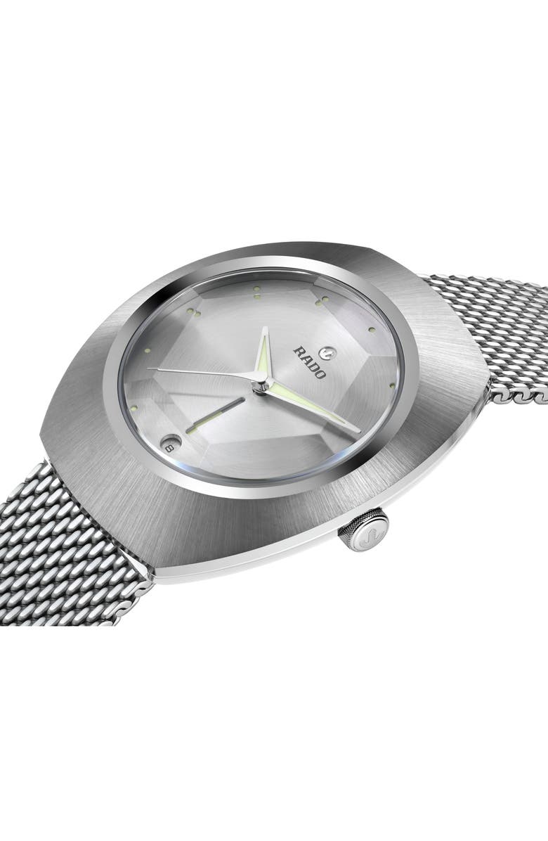 RADO DiaStar Original 60-Year Anniversary Edition Automatic Bracelet Watch, 38mm, Alternate, color, 