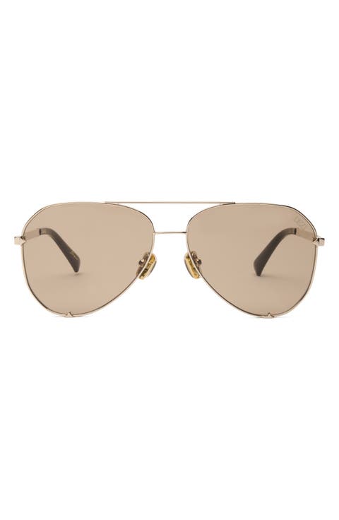 Blueprint 60mm Aviator Sunglasses