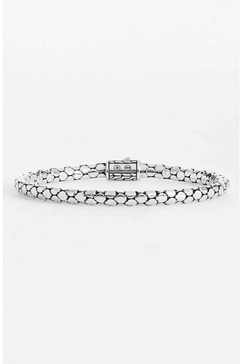 Dot 4.5mm Bracelet, Alternate, color, SILVER