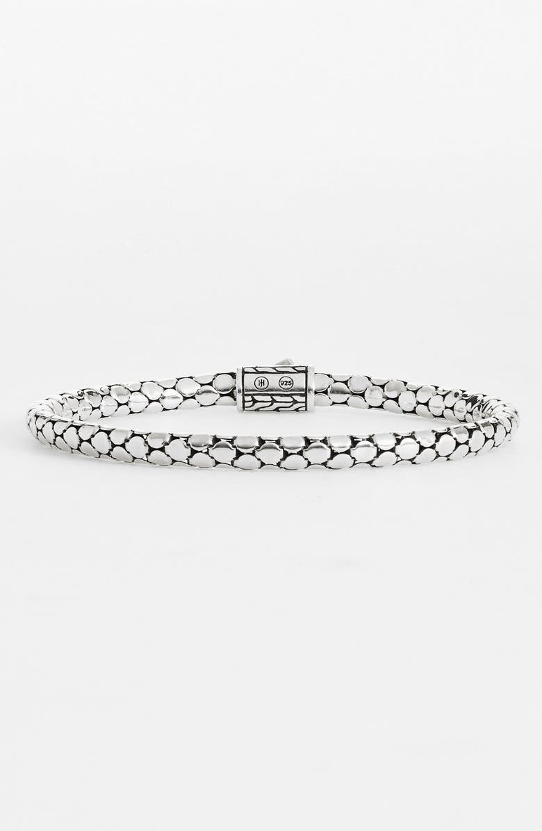 John Hardy Dot 4.5mm Bracelet, Alternate, color, Silver