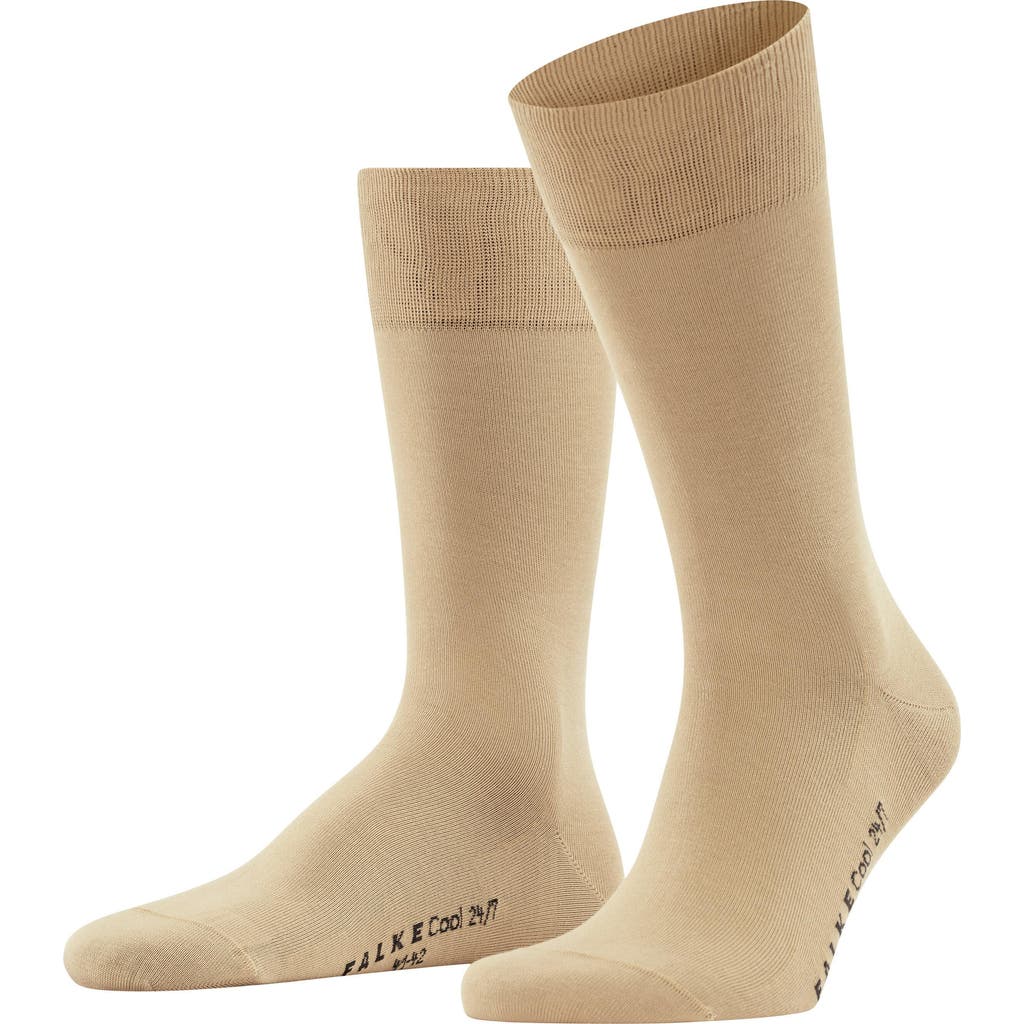 Falke Cool 24/7 Cooling Dress Socks In Nude