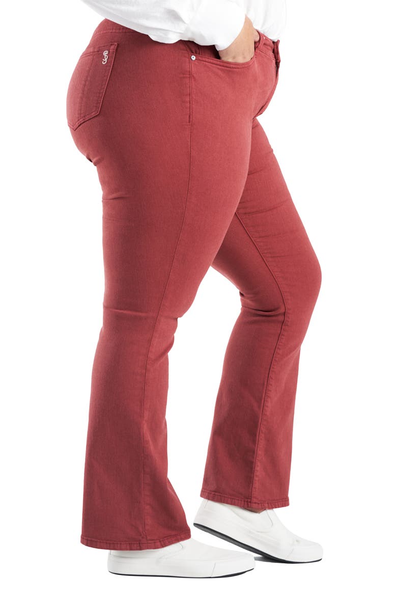 High Waist Bootcut Jeans, Alternate, color, MAVIS