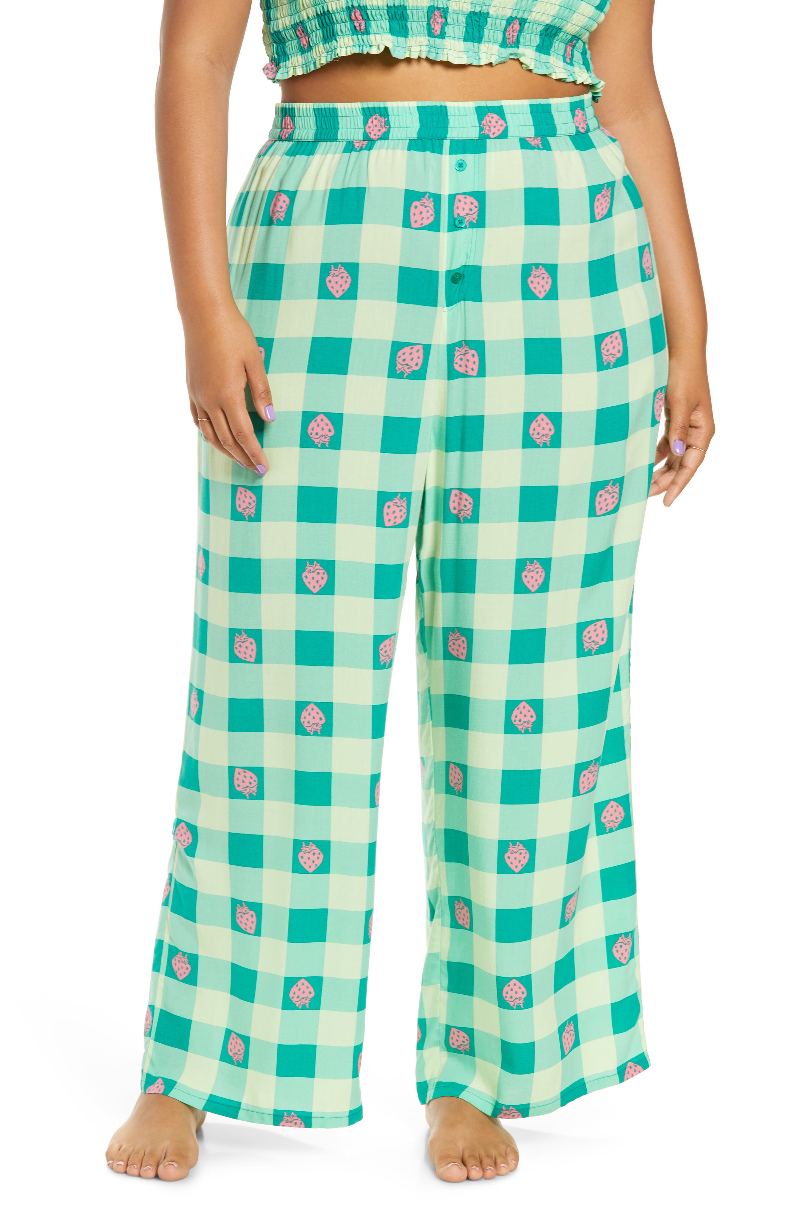 BP. Woven Ankle Pajama Pants (Women) | Nordstromrack