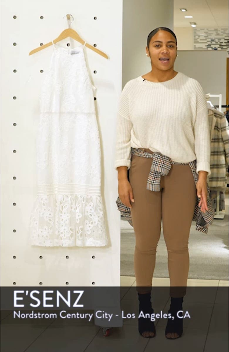 Lace Halter Dress, sales video thumbnail