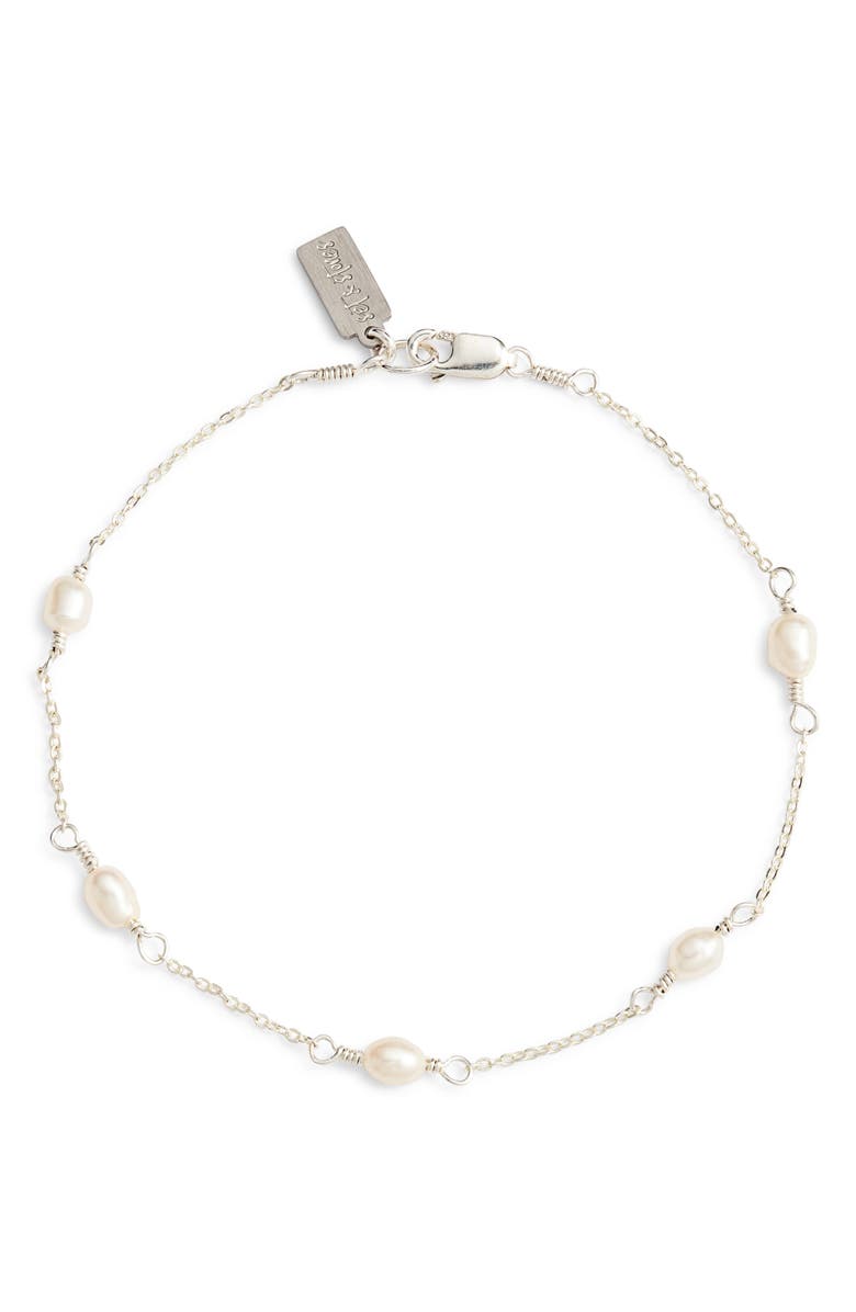 Set & Stones Madeline Bracelet, Main, color, Silver