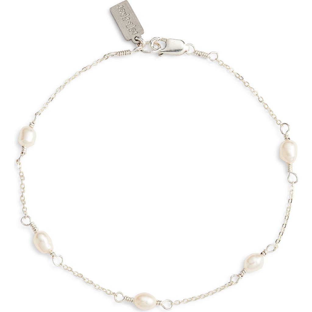 Set & Stones Madeline Bracelet In Silver