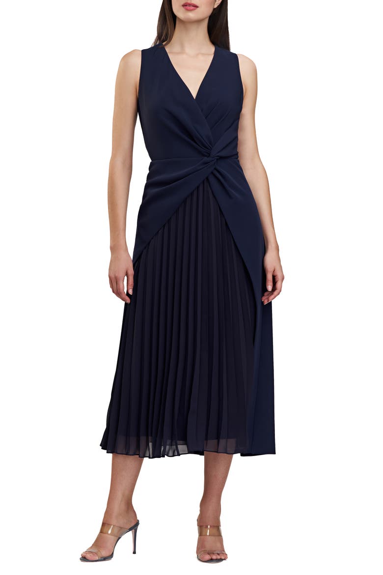 Petra Stretch Cocktail Dress, Main, color, MIDNIGHT