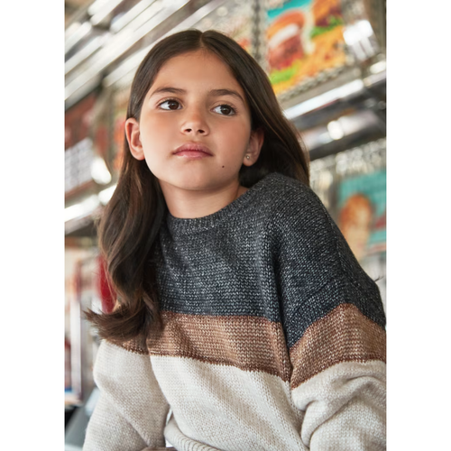 Mayoral Long-sleeve Sweater In Multi