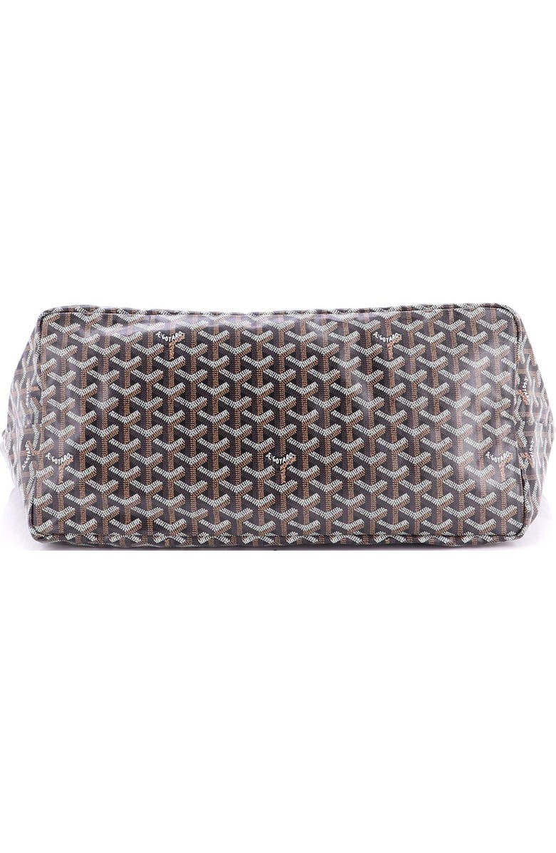 Pre-Owned Goyard Saint Louis Tote Coated Canvas GM, Alternate, color, Brown