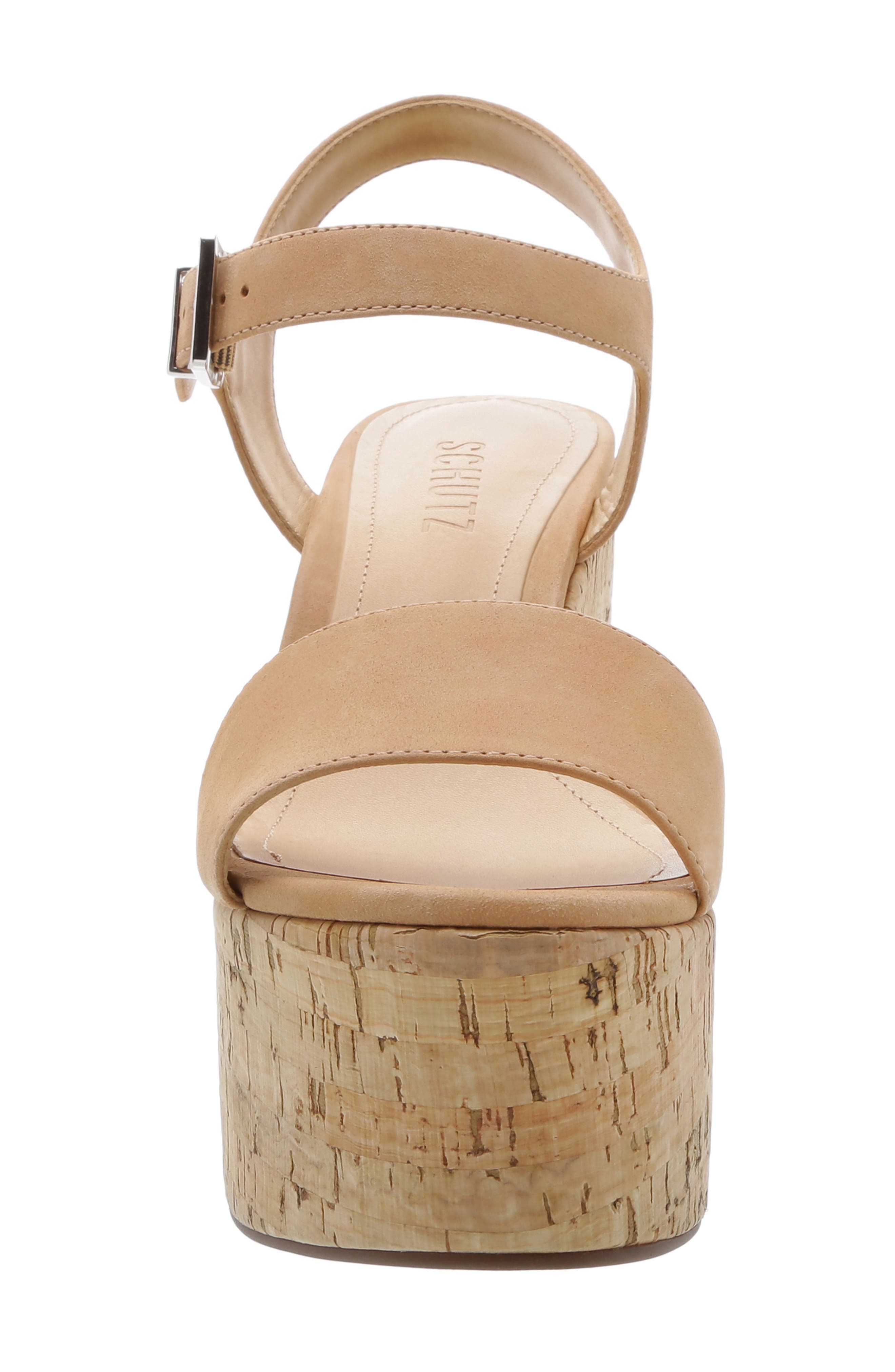 Schutz Glorya Platform Sandal, Alternate, color, 