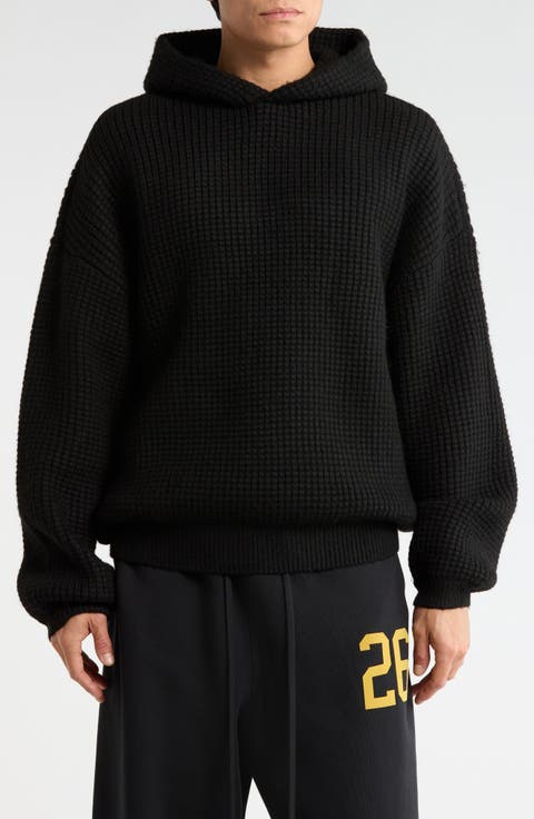 '90s Waffle Knit Hoodie