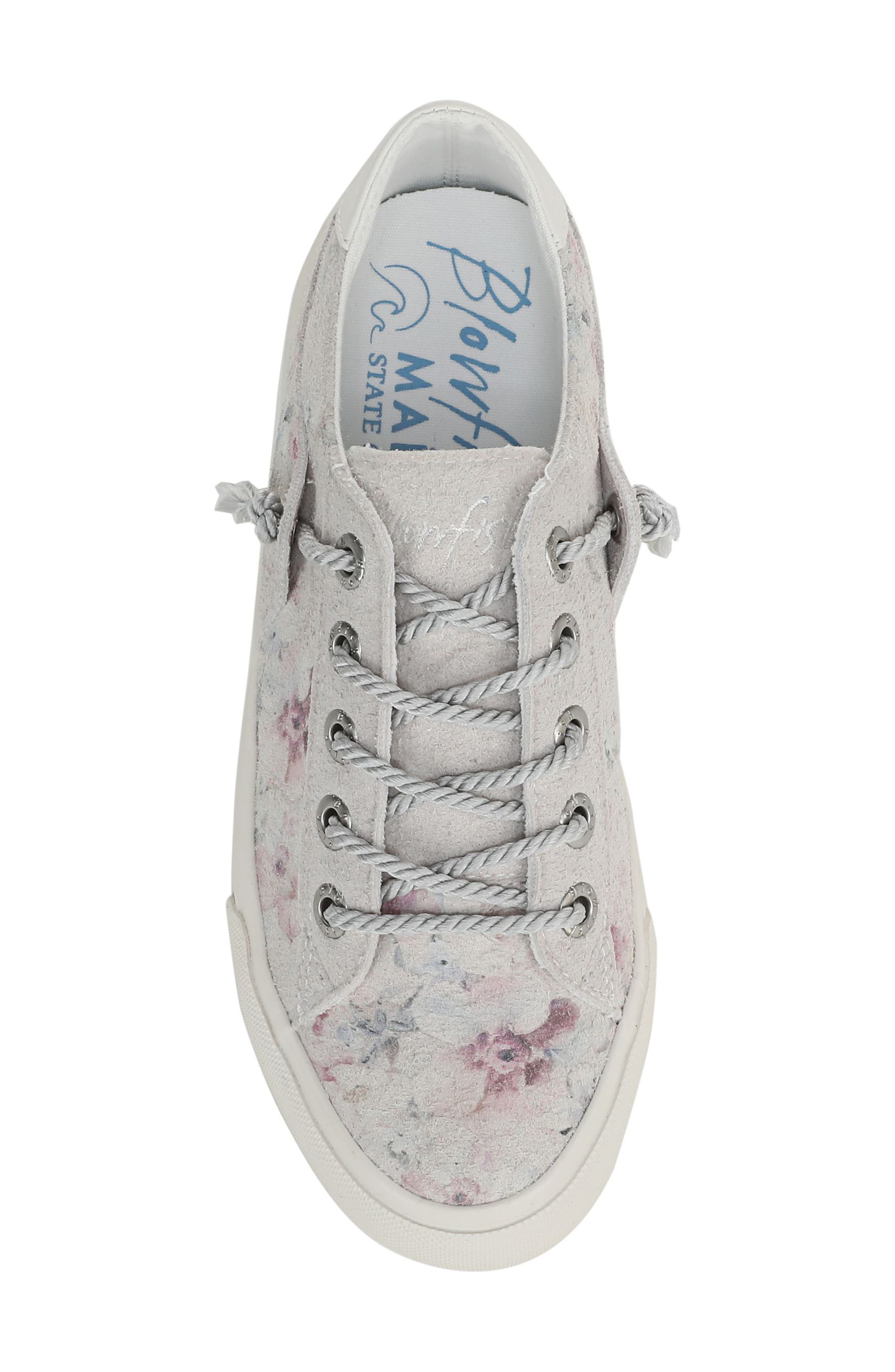 Blowfish Malibu Martina Low Top Sneaker, Alternate, color, Whitecap Floral Print