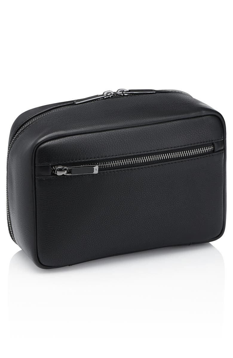 Porsche Design Leather Toiletry Case, Alternate, color, 