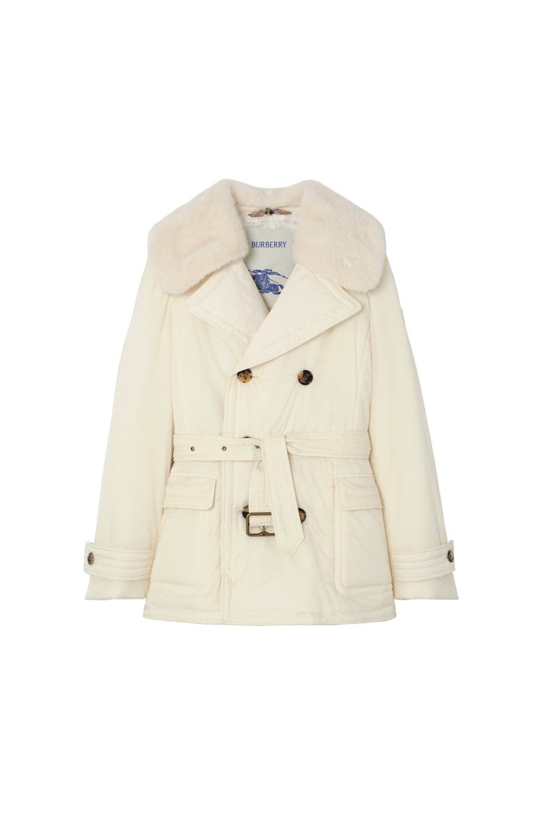 Hertford Trench Jacket, Alternate, color, Tundra white