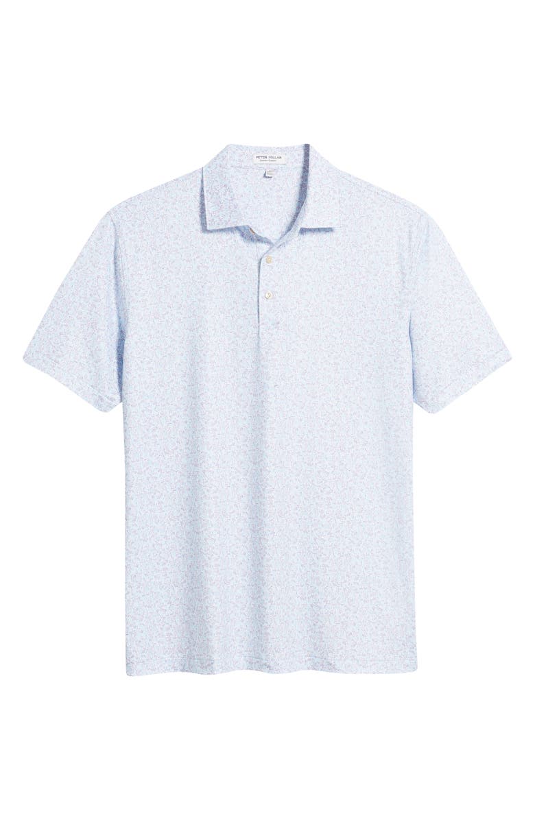 Peter Millar Dazed & Transfused Scatter Print Performance Golf Polo, Alternate, color, 