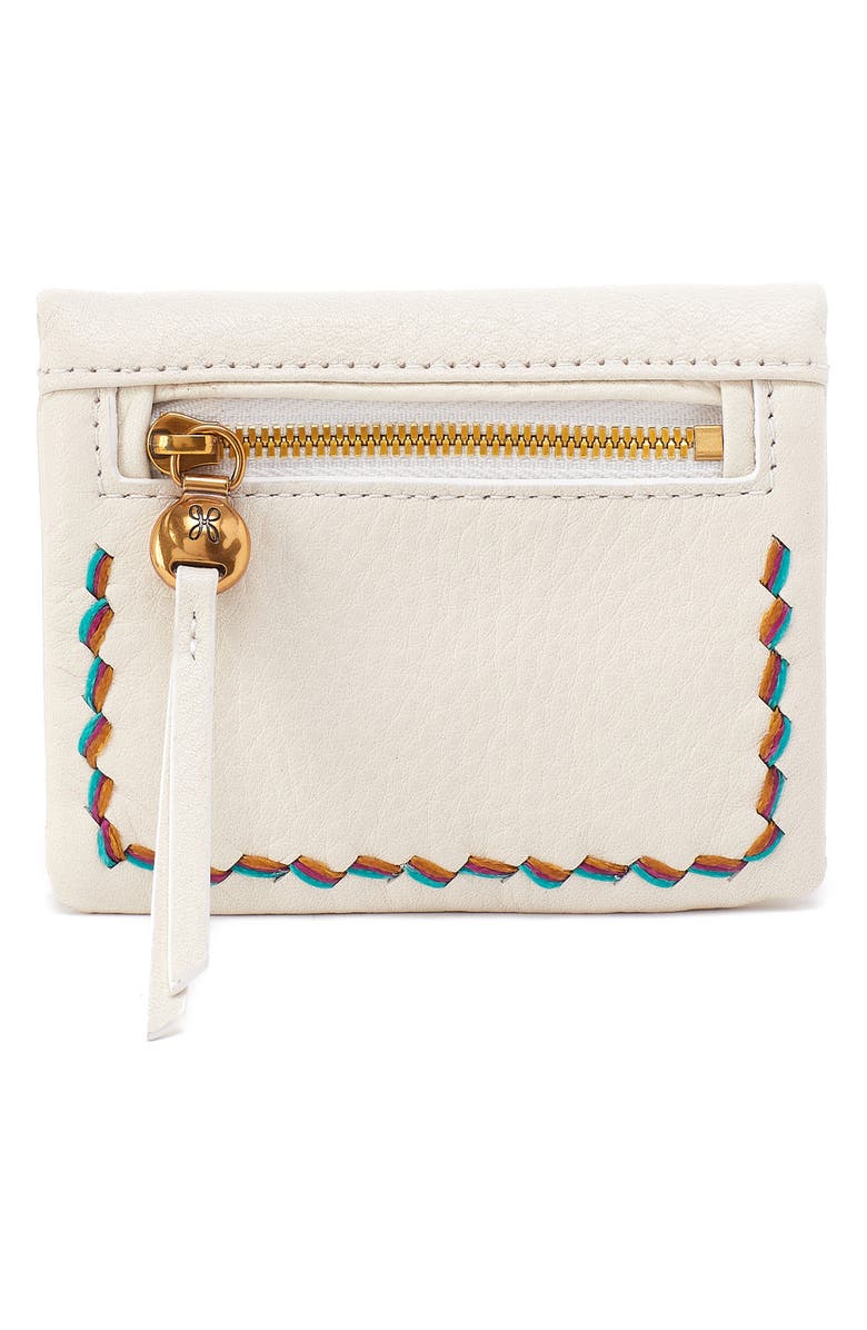 HOBO Mini Lumen Leather Bifold Wallet, Alternate, color, Coastal Cloud