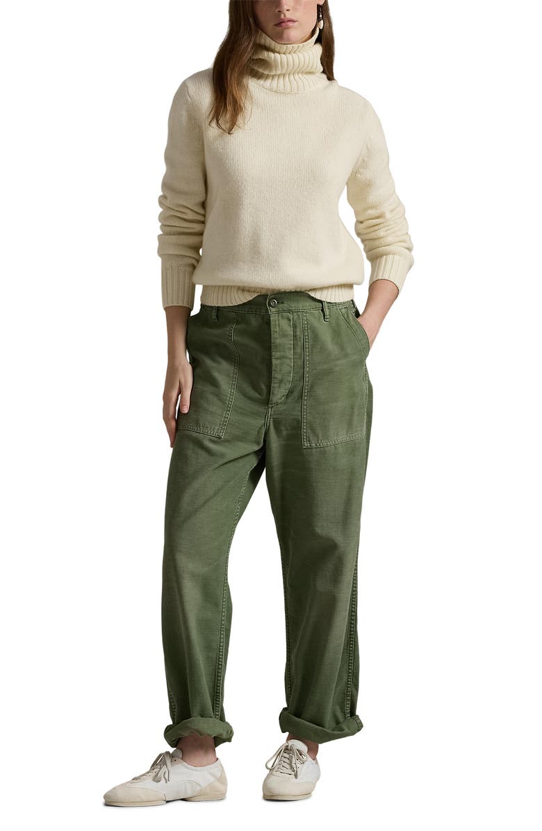 Polo Ralph Lauren Wool Turtleneck Sweater, Alternate, color, 