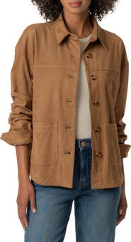 KUT from the Kloth Ellie Faux Suede Jacket
