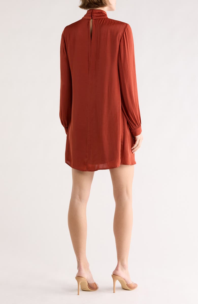 Tart Darcila Long Sleeve Minidress, Alternate, color, Chili Oil
