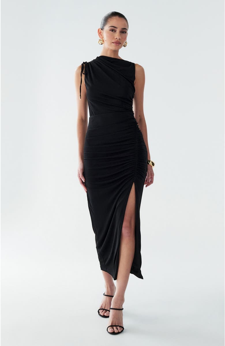 BWLDR Eternity Dress, Main, color, Black