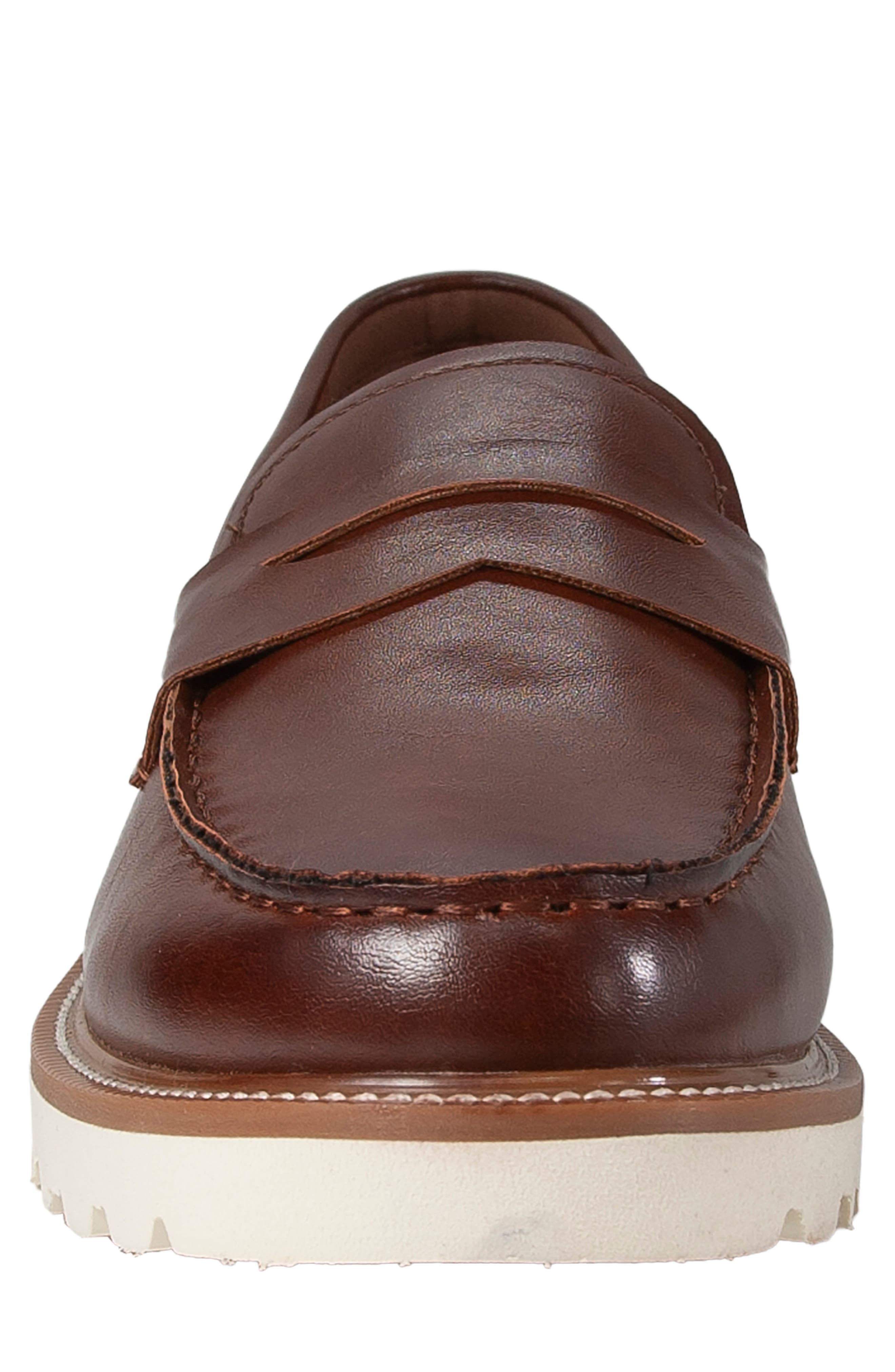 Deer Stags Infinity SUPRO Penny Loafer, Alternate, color, Brown