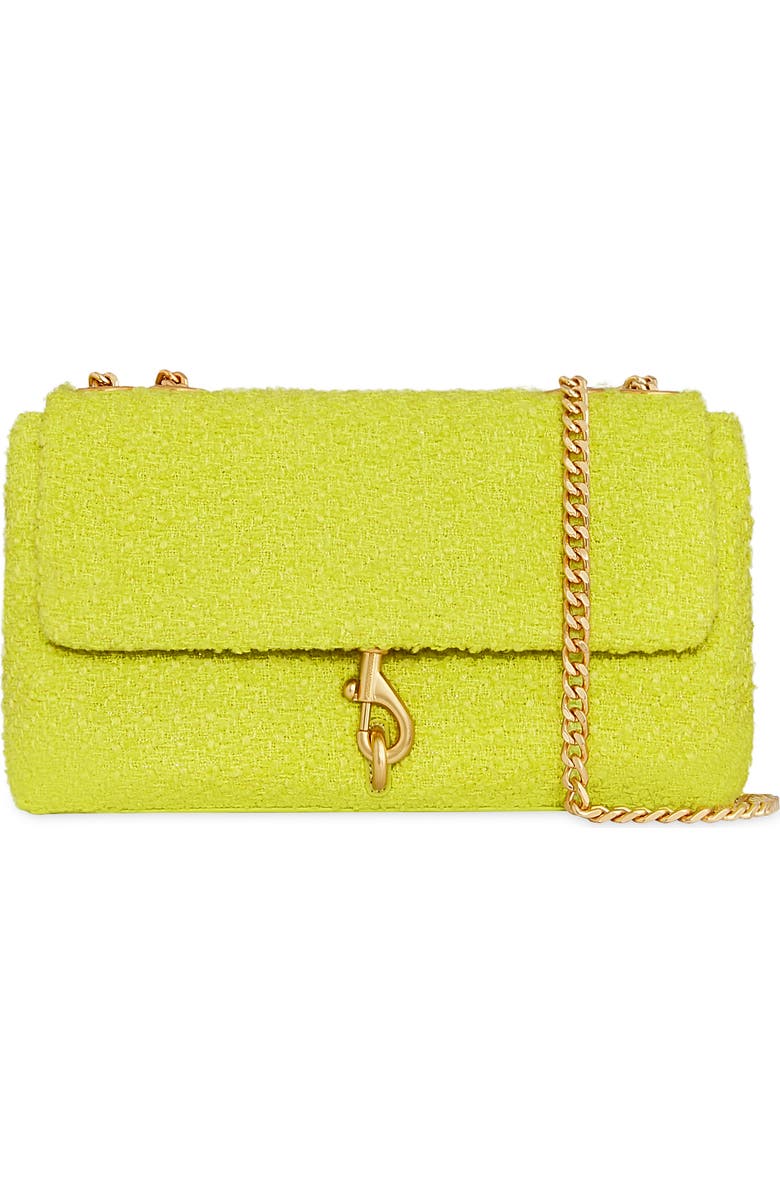 Rebecca Minkoff Medium Edie Tweed Convertible Crossbody Bag, Main, color,